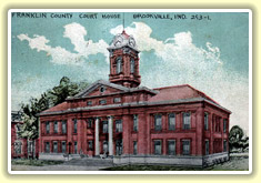 Franklin County, Indiana Courthouse